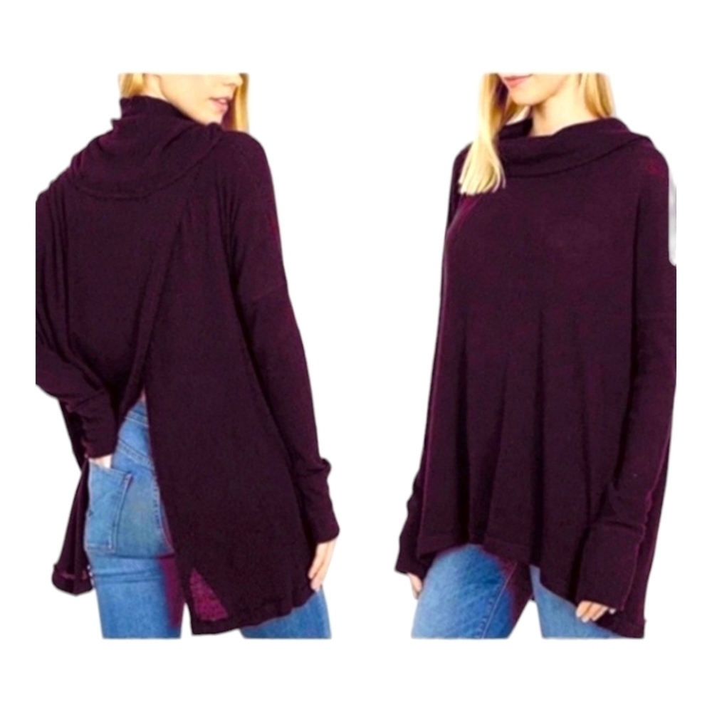 Free People Juicy Long Sleeve Thermal Top in Date Night Size XS